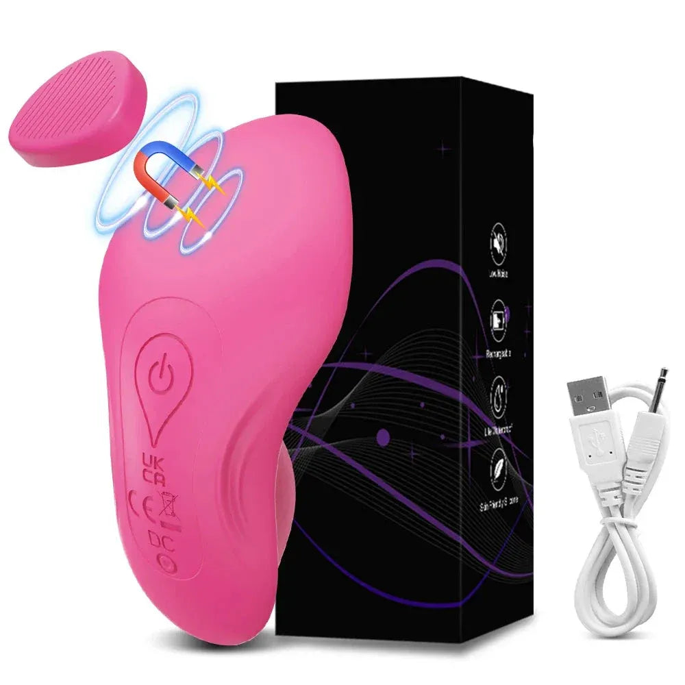 Bluetooth Wearable Vibrator for Women App Controlled Clitoral Stimulator Magnetic Couples