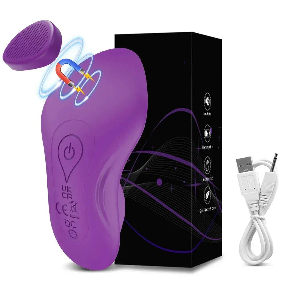 Bluetooth Wearable Vibrator for Women - Magnetic Egg Stimulator