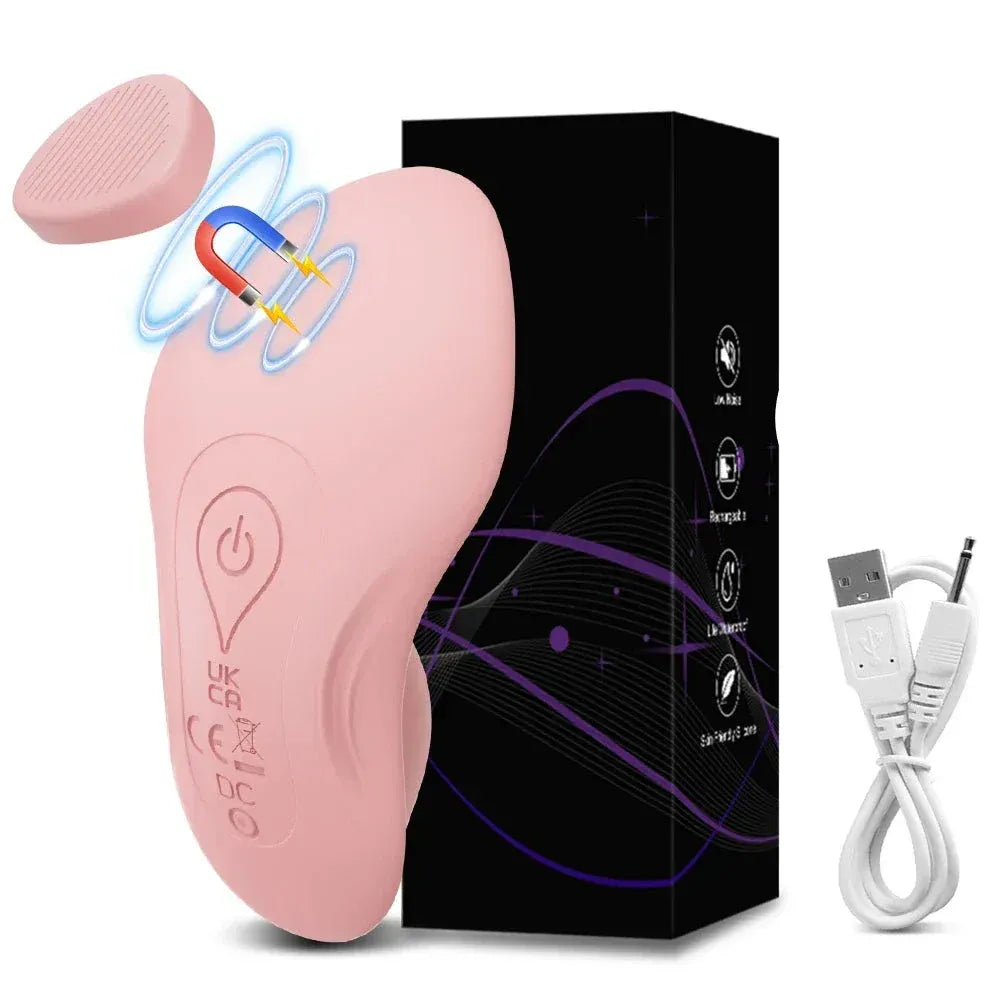 Bluetooth Wearable Vibrator for Women - Magnetic Egg Stimulator