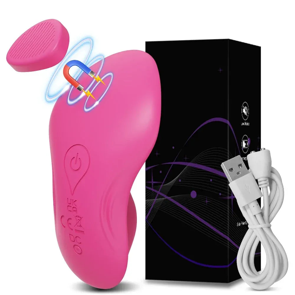 Bluetooth Wearable Vibrator for Women - Magnetic Egg Stimulator